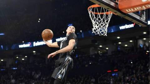  扣篮大赛惊艳全场，创意动作频现